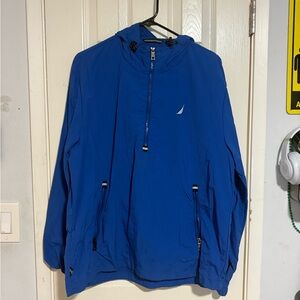 Nautica Men's Royal Blue Windbreaker